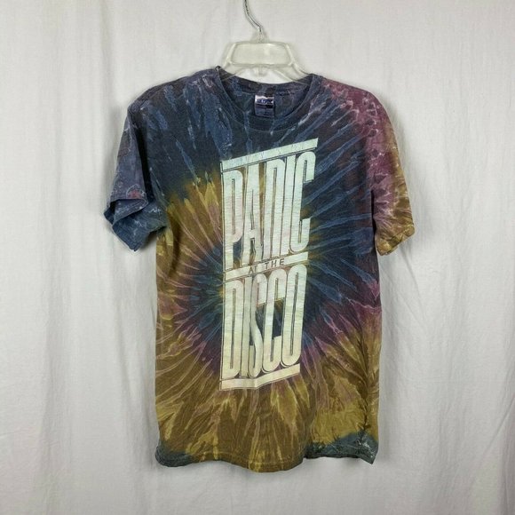 Tie-Dye Other - Panic At The Disco Tie Dye T-Shirt - L